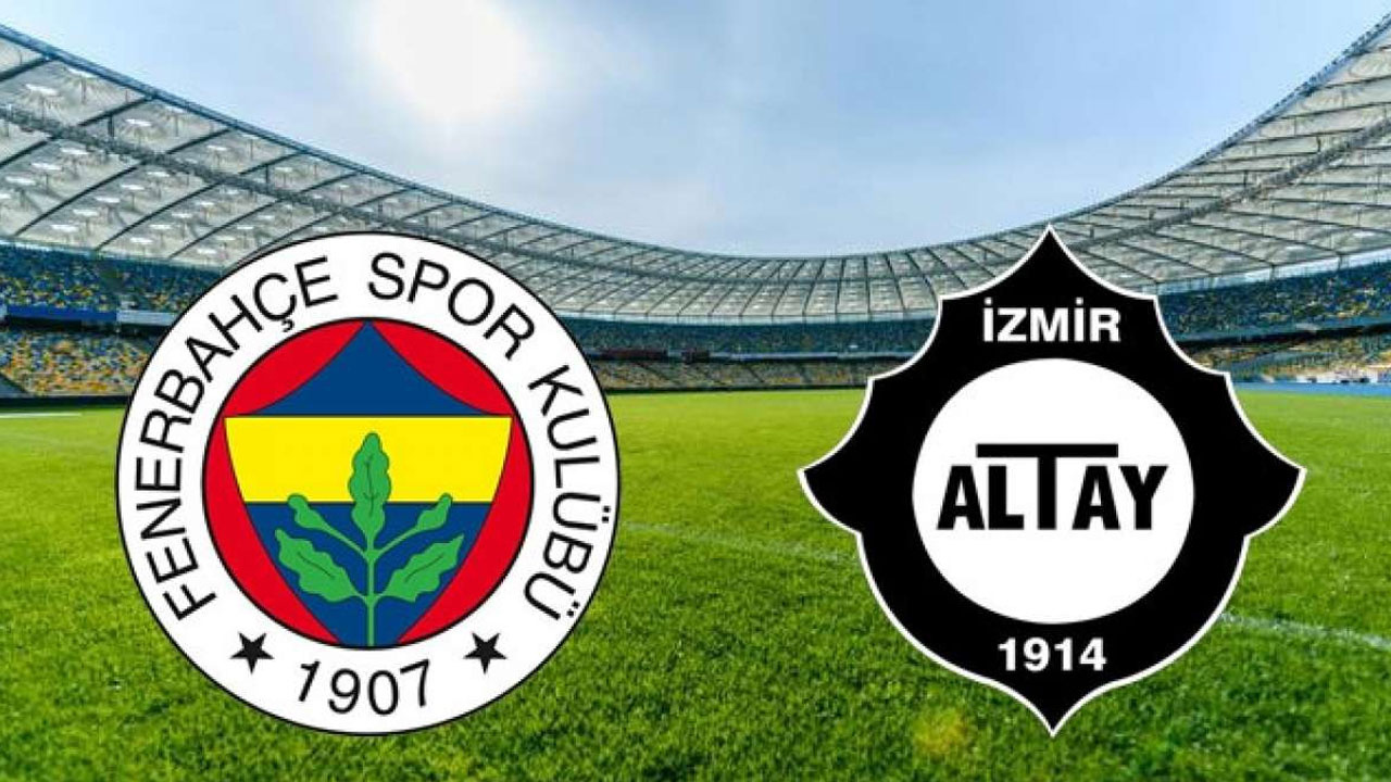 Fenerbahçe Altay'ı 2 golle geçmeyi başardı